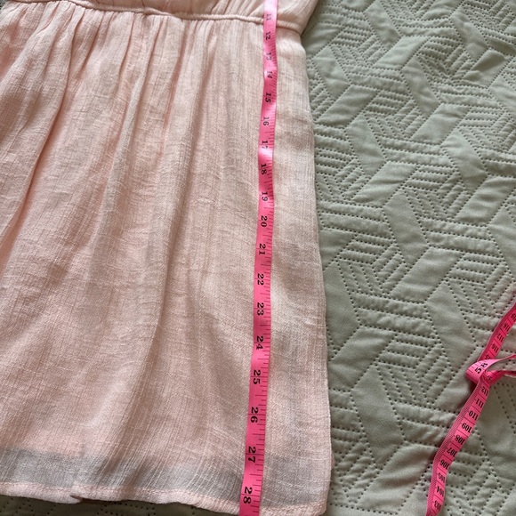 A.S.U. White Pink Ruffle Sundress - Picture 4 of 4